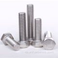 DIN 933 Hexagon Head Head Bolts из нержавеющей стали